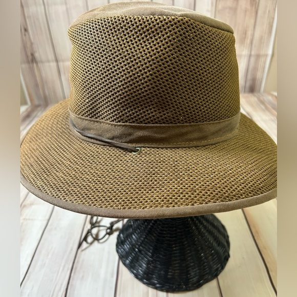 Henschel Hat Co. USA Men’s Tan Mesh Hat - Picture 3 of 8